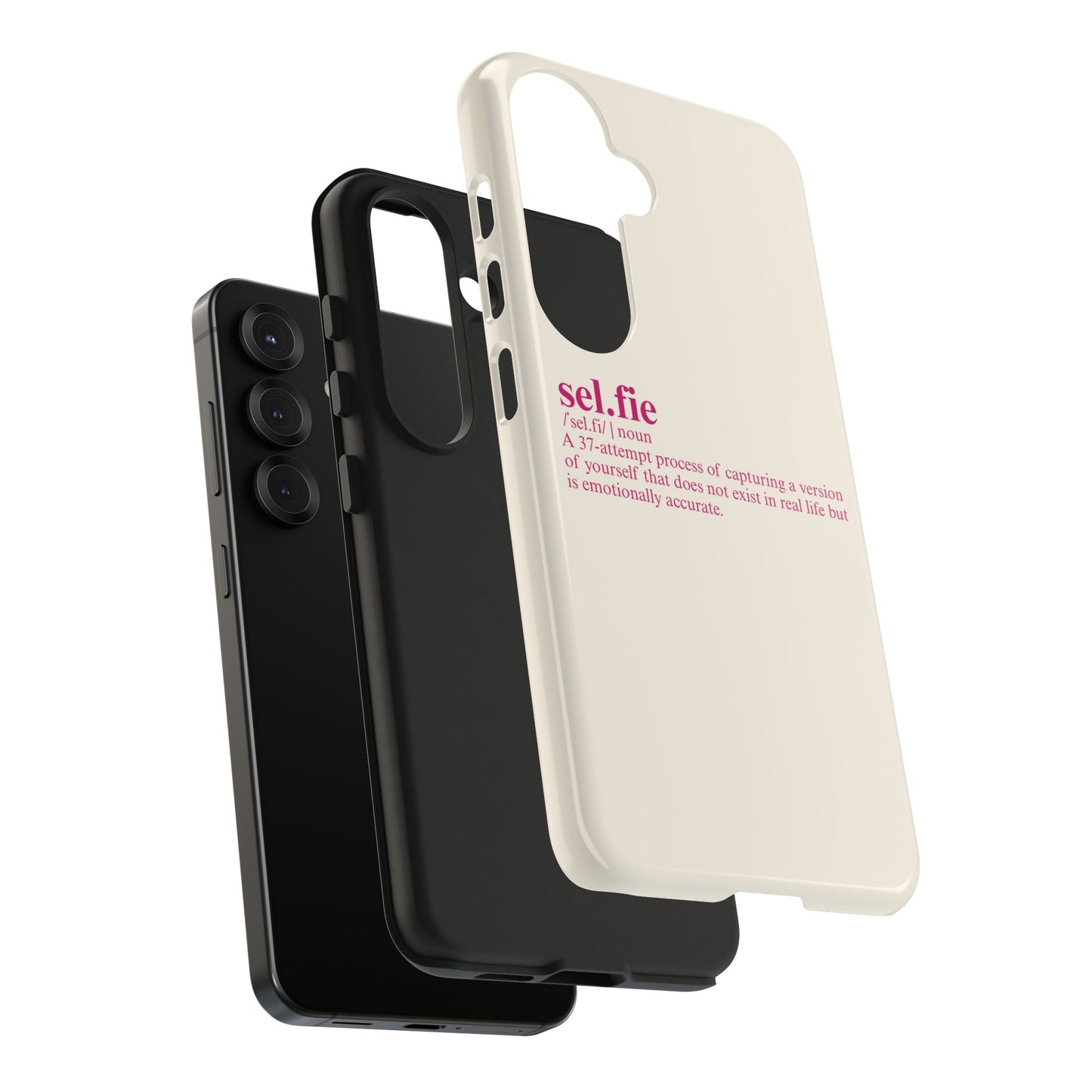 “selfie” Definition Minimalist Phone Case