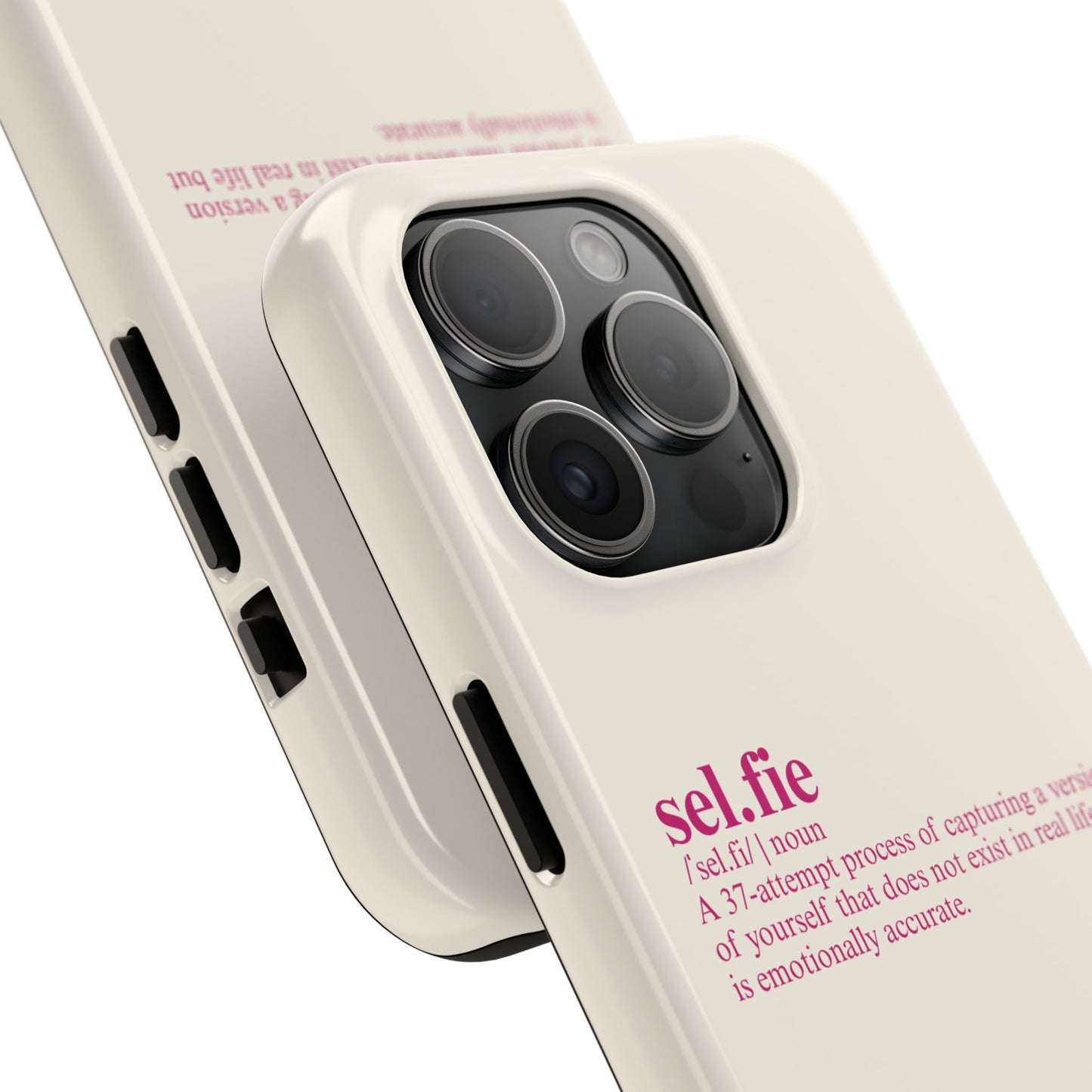 “selfie” Definition Minimalist Phone Case