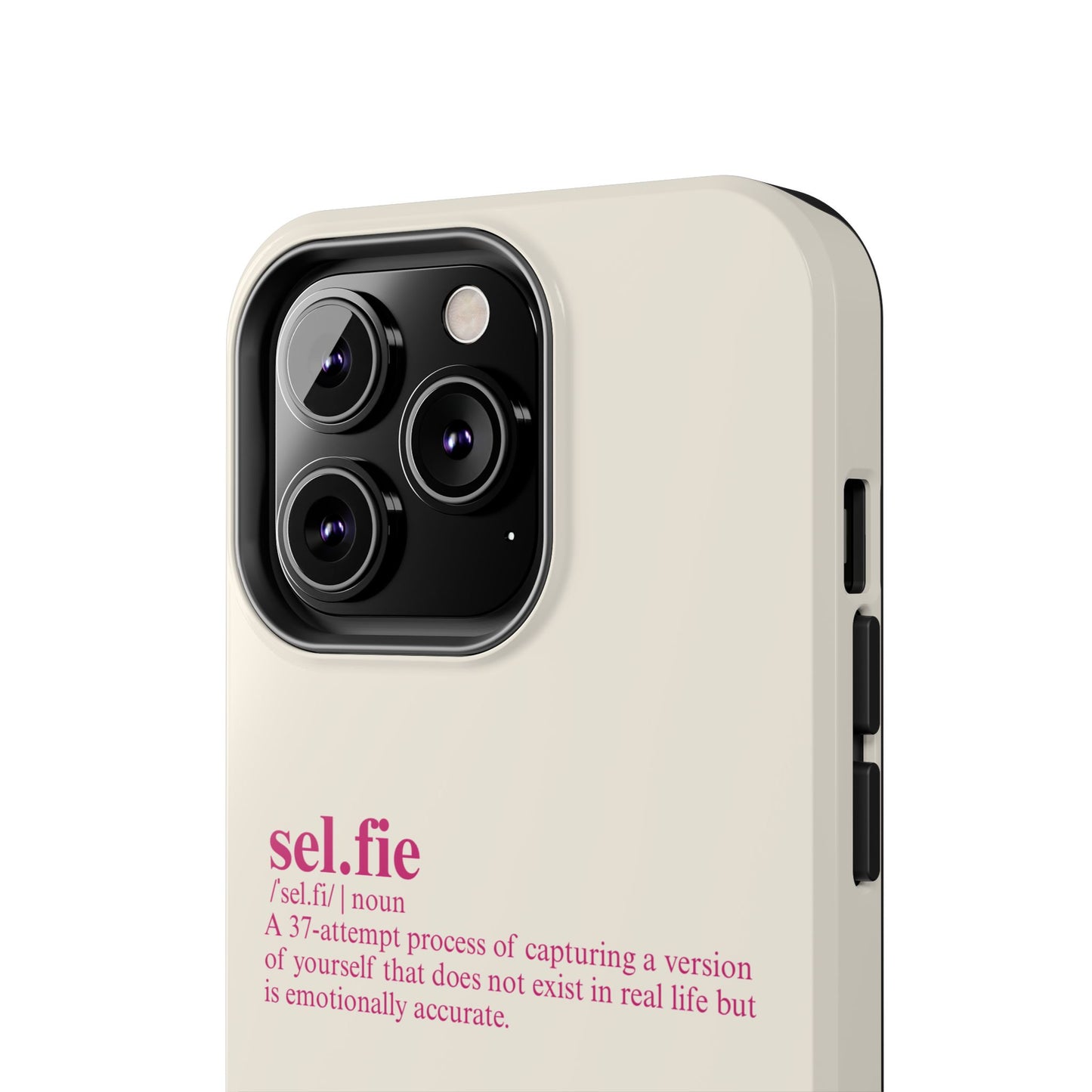 “selfie” Definition Minimalist Phone Case