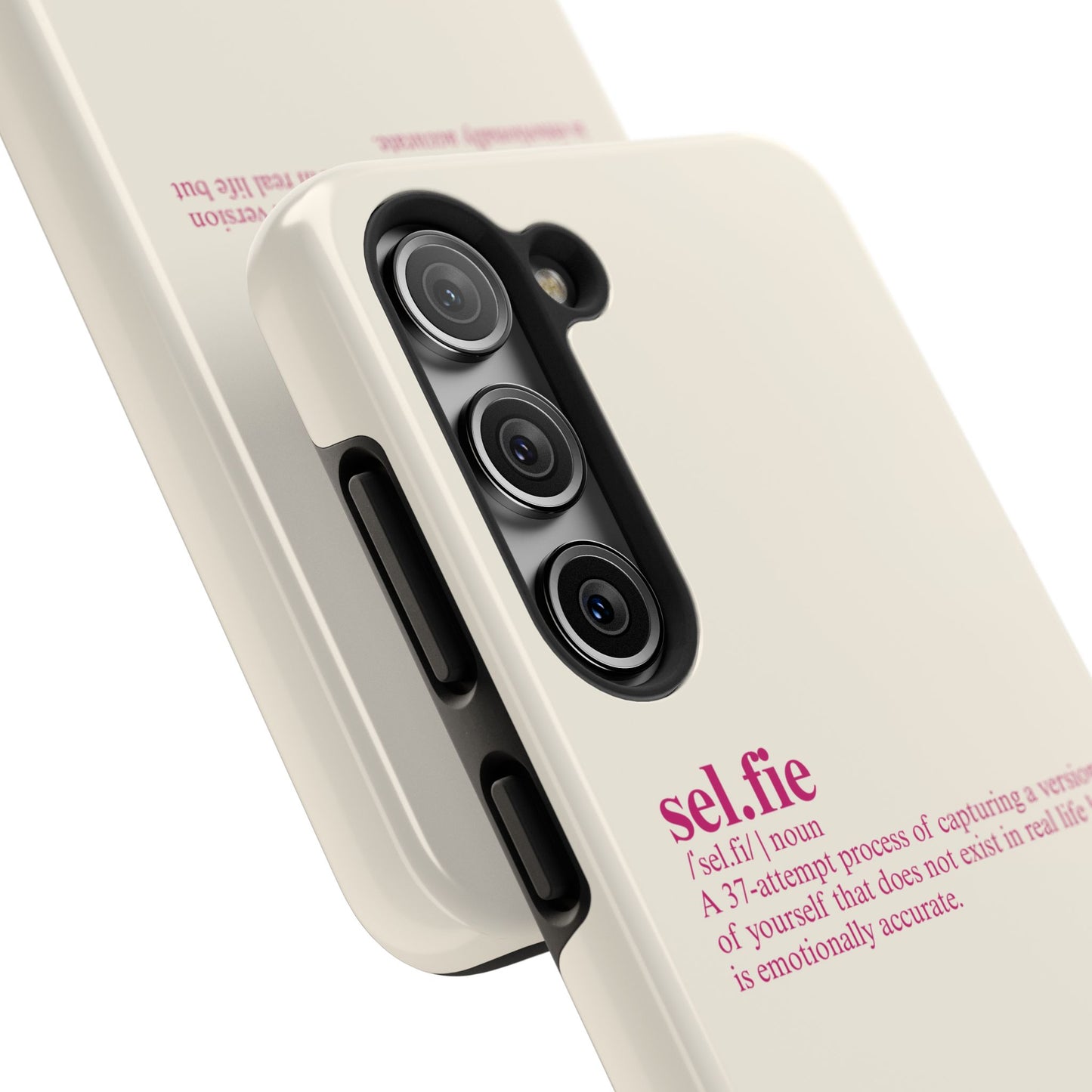 “selfie” Definition Minimalist Phone Case