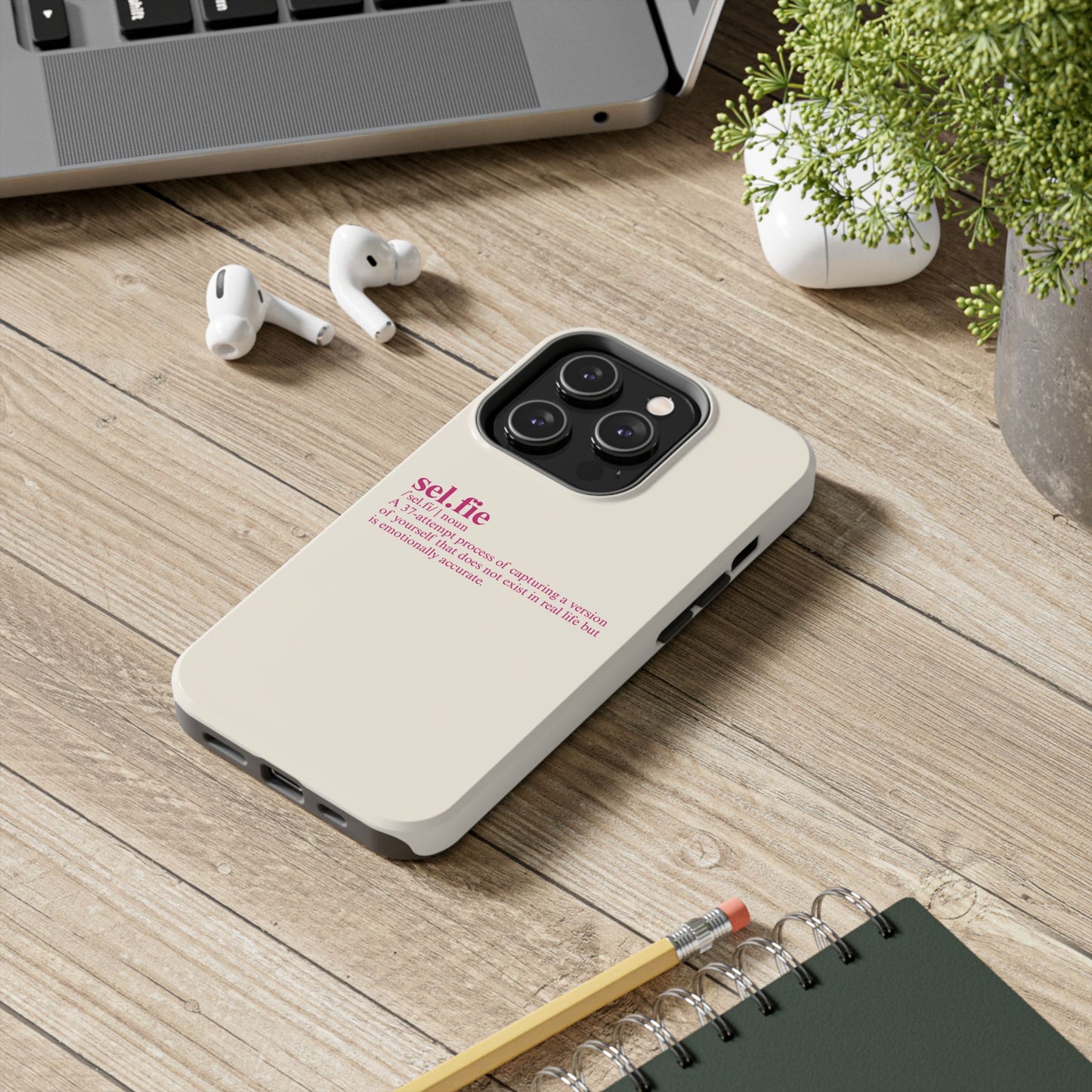 “selfie” Definition Minimalist Phone Case