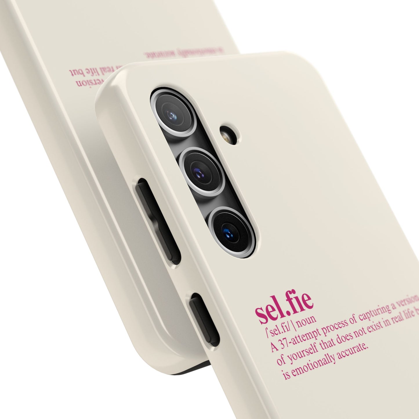 “selfie” Definition Minimalist Phone Case