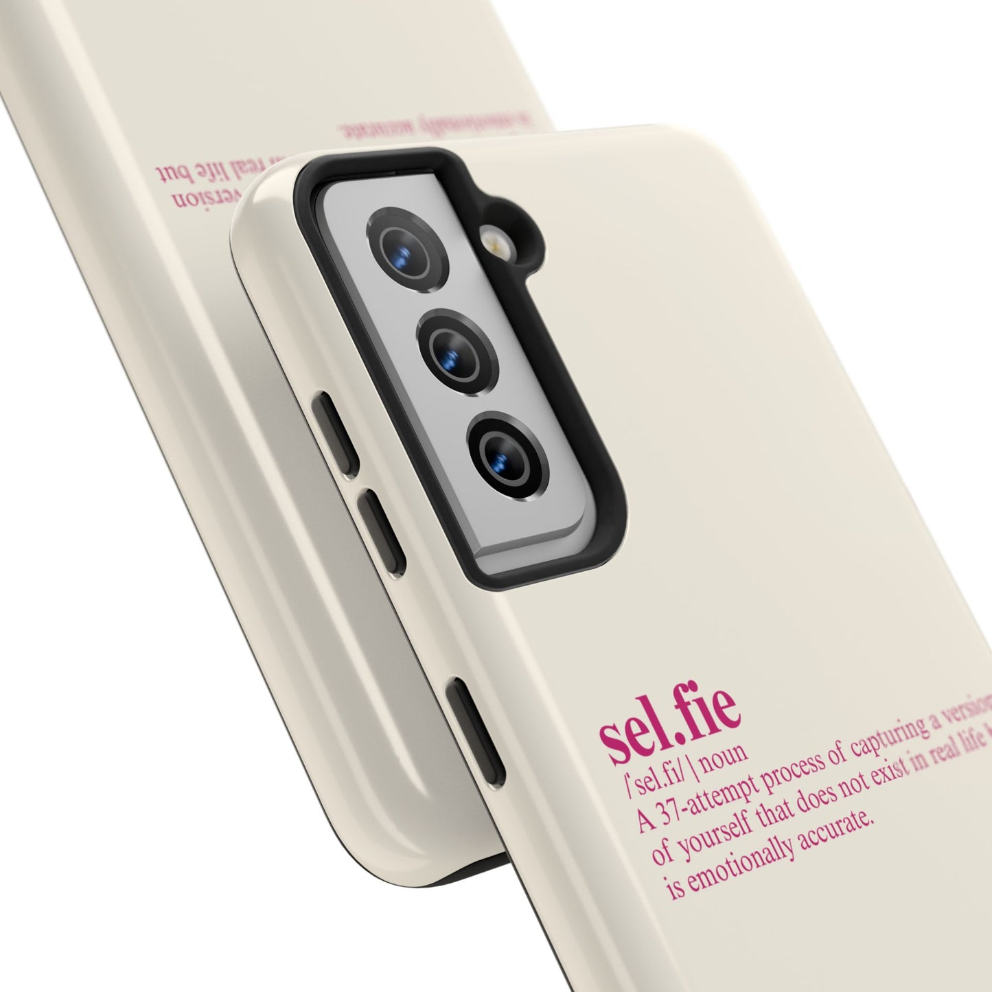“selfie” Definition Minimalist Phone Case