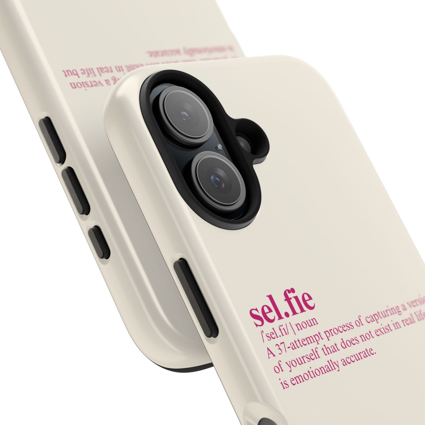 “selfie” Definition Minimalist Phone Case