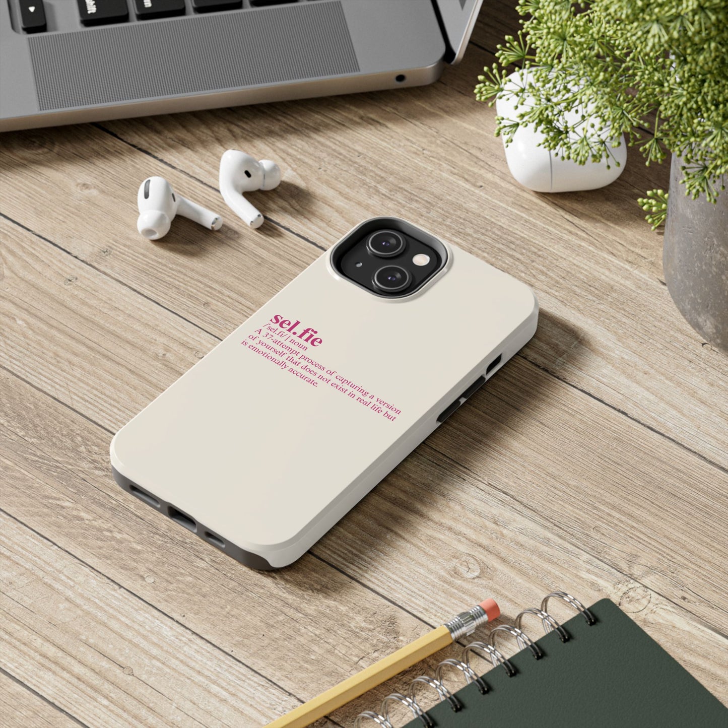 “selfie” Definition Minimalist Phone Case
