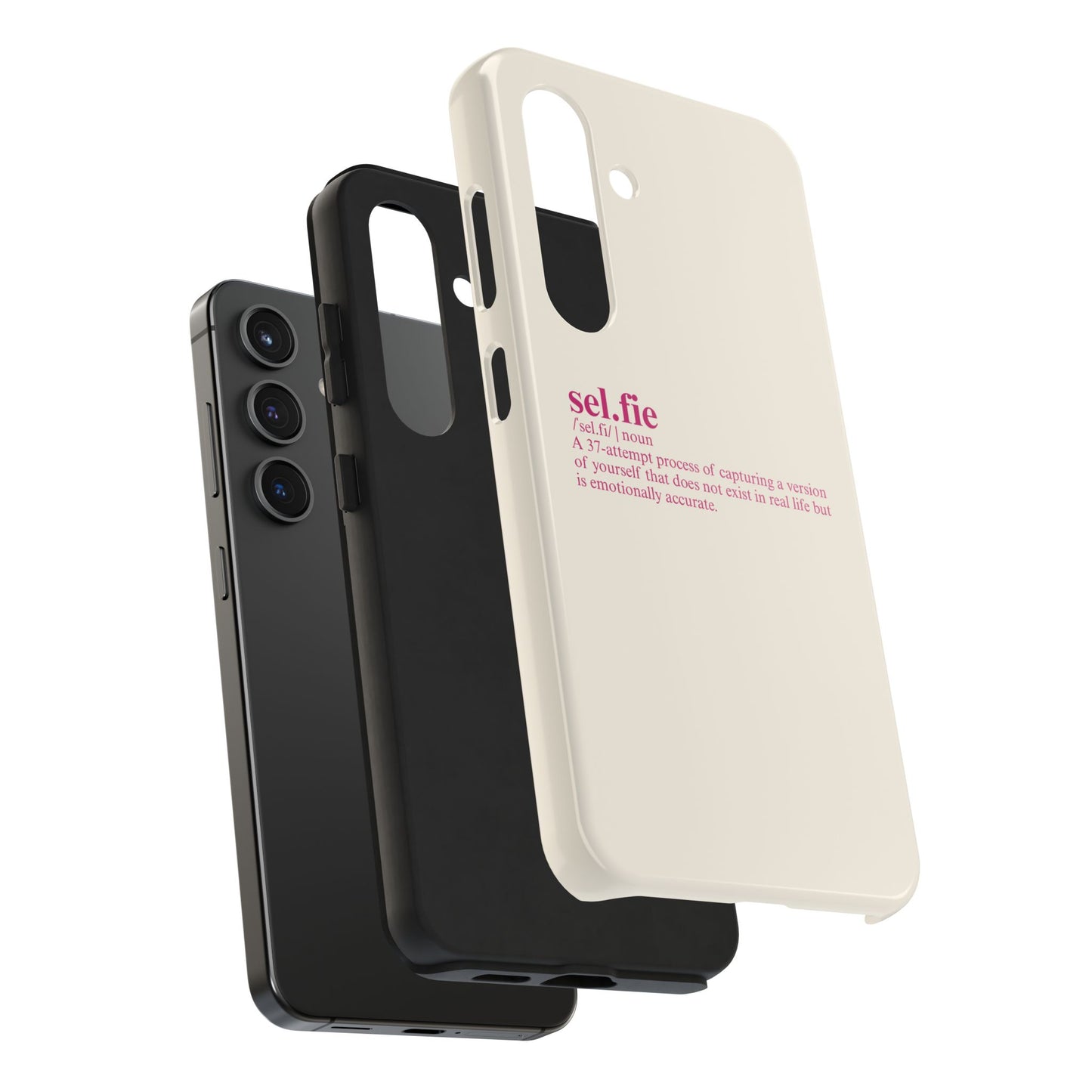 “selfie” Definition Minimalist Phone Case