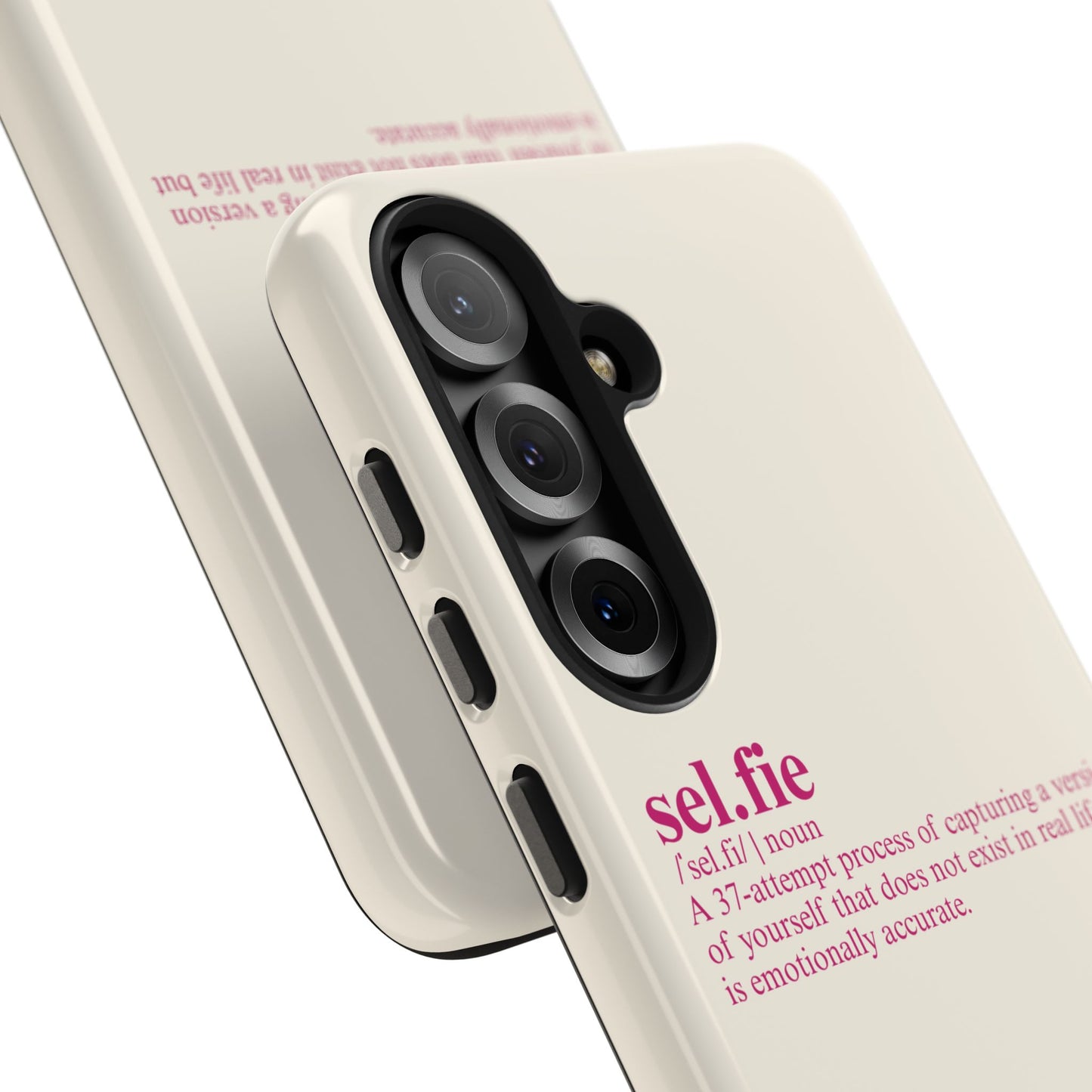 “selfie” Definition Minimalist Phone Case