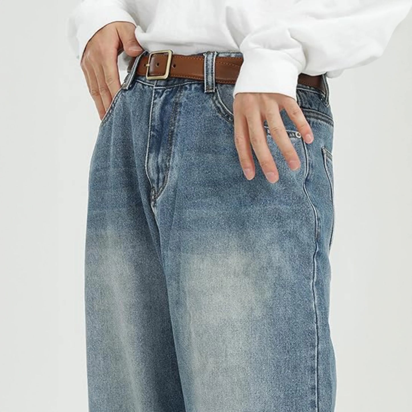 Vintage Wide Leg Jeans