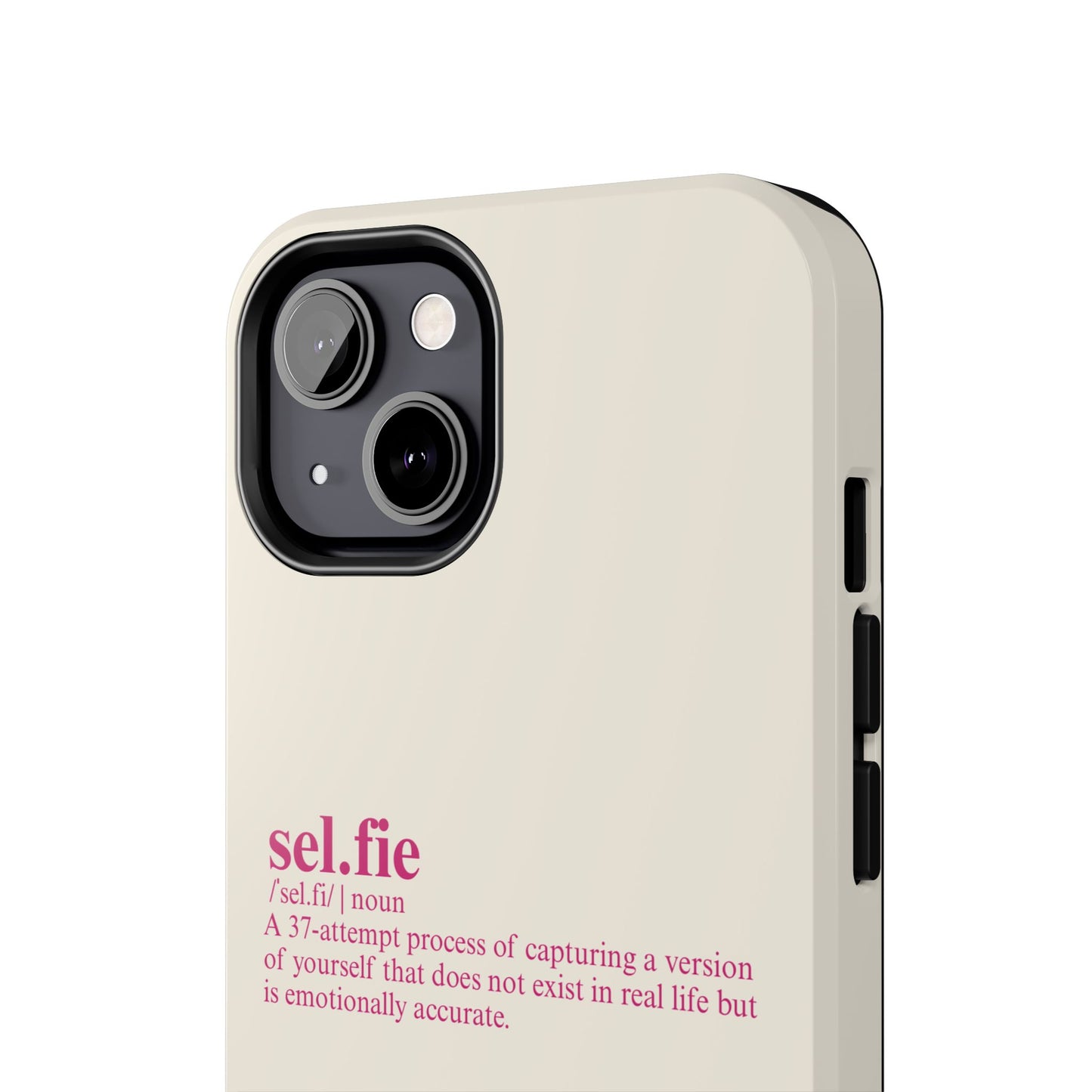 “selfie” Definition Minimalist Phone Case