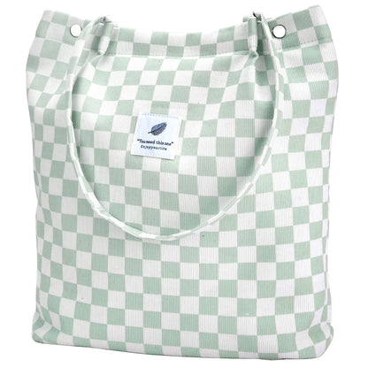 Minty Green Tote Bag
