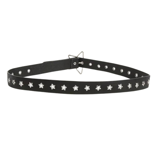 Star Eyelet Rivet Belt