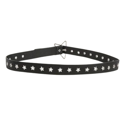 Star Eyelet Rivet Belt
