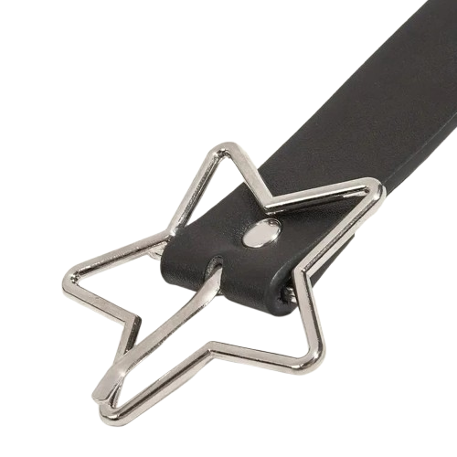 Star Eyelet Rivet Belt