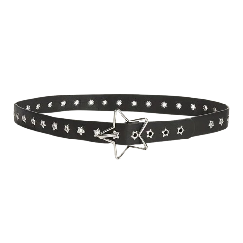 Star Eyelet Rivet Belt