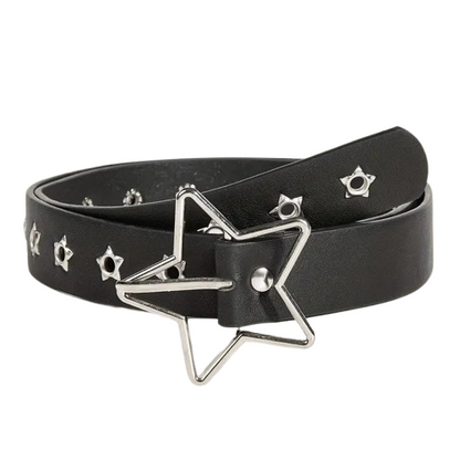 Star Eyelet Rivet Belt