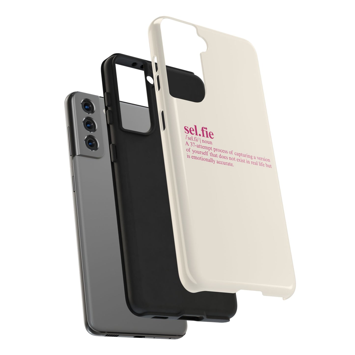 “selfie” Definition Minimalist Phone Case