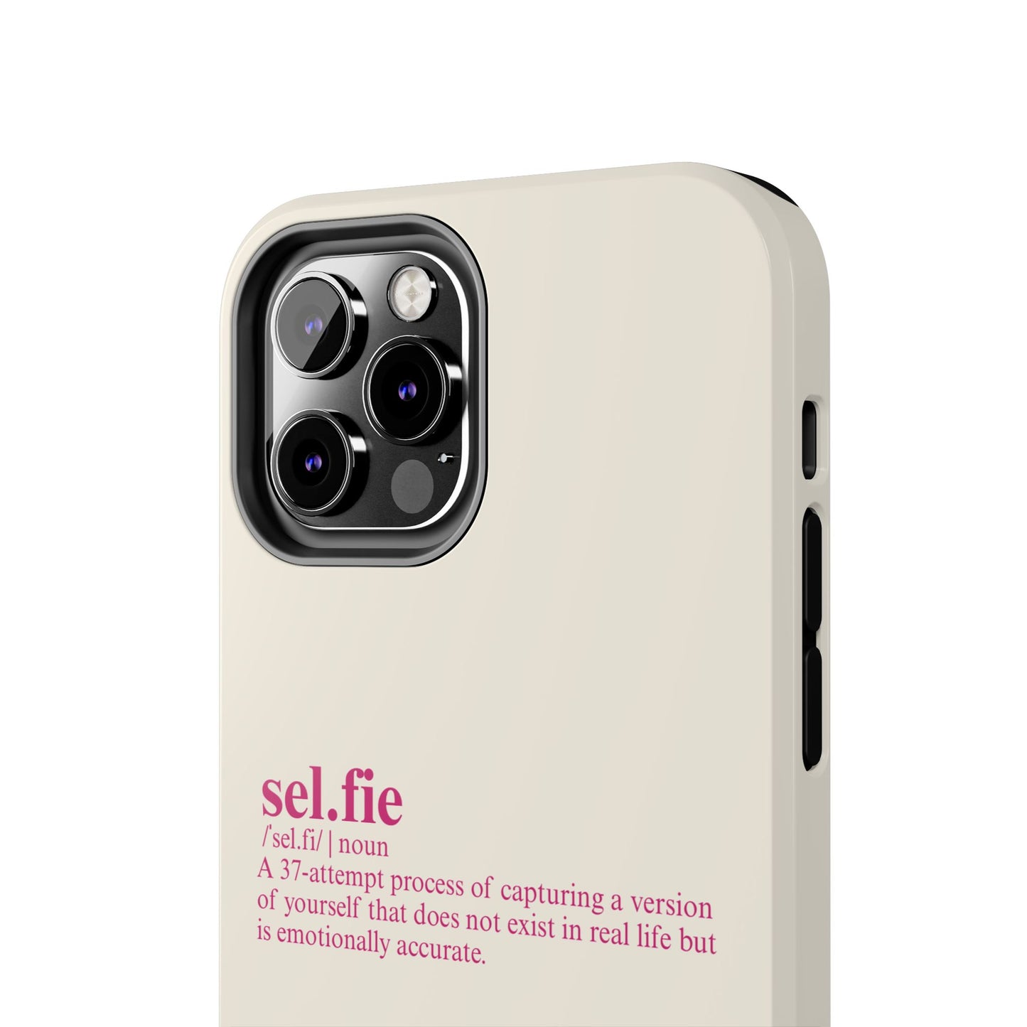 “selfie” Definition Minimalist Phone Case