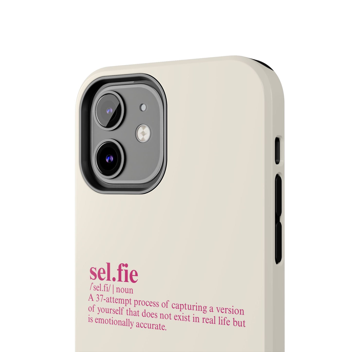 “selfie” Definition Minimalist Phone Case