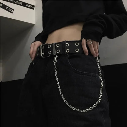 Retro Punk Chain Waist Belt