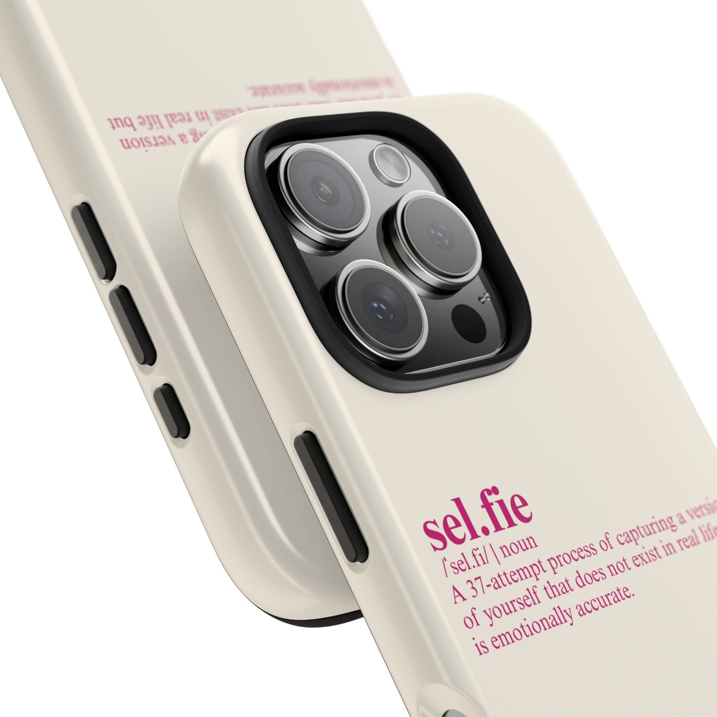 “selfie” Definition Minimalist Phone Case