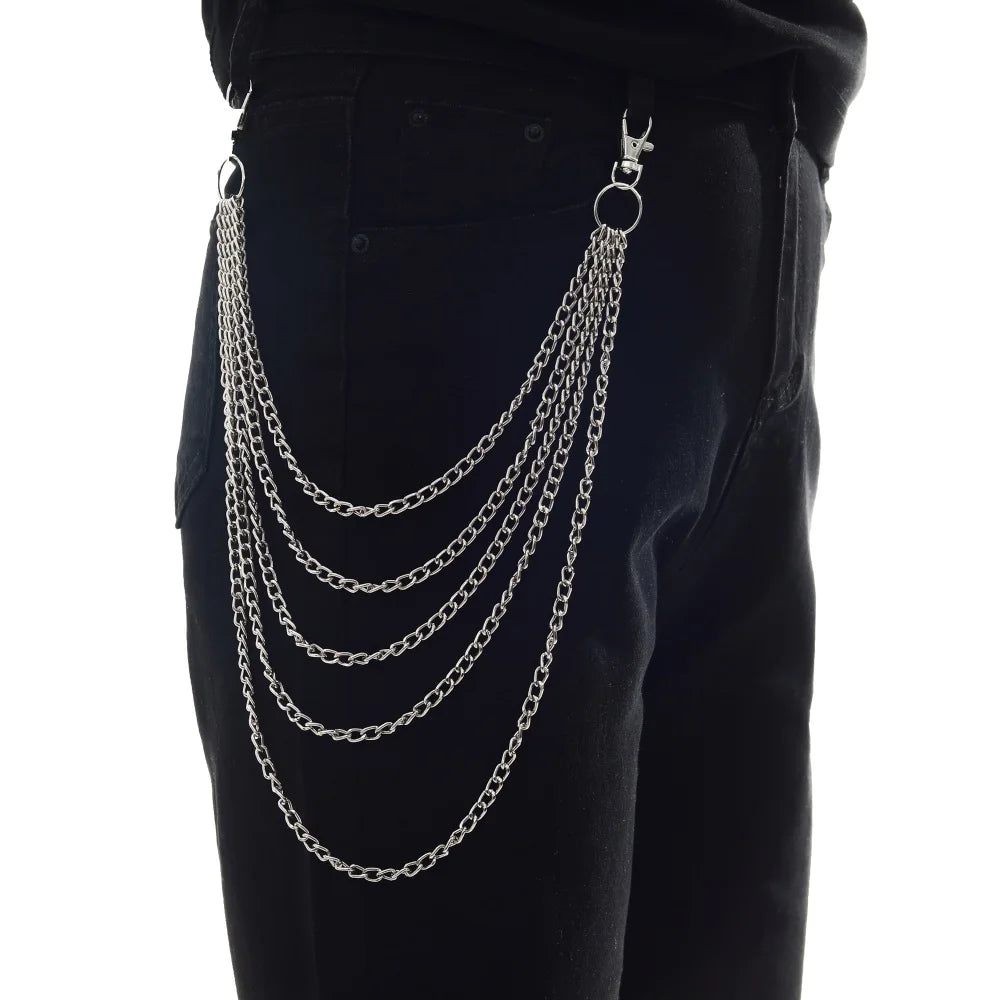Punk Chain on Jeans