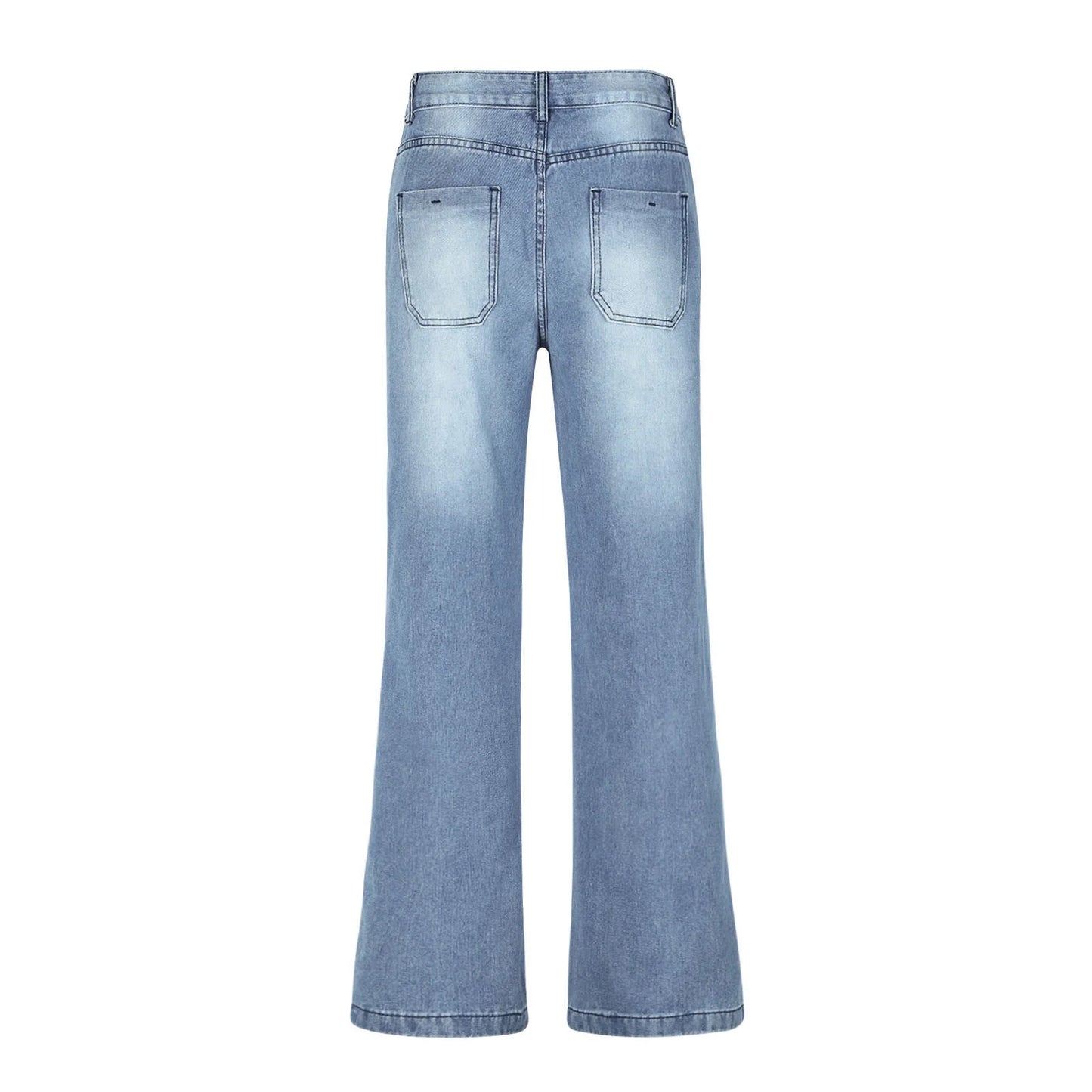 High Waisted Wide Leg Jeans