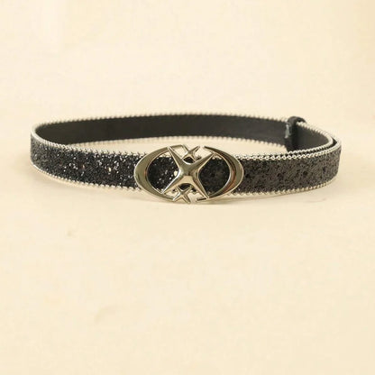 Shiny Sequin Waist Belt