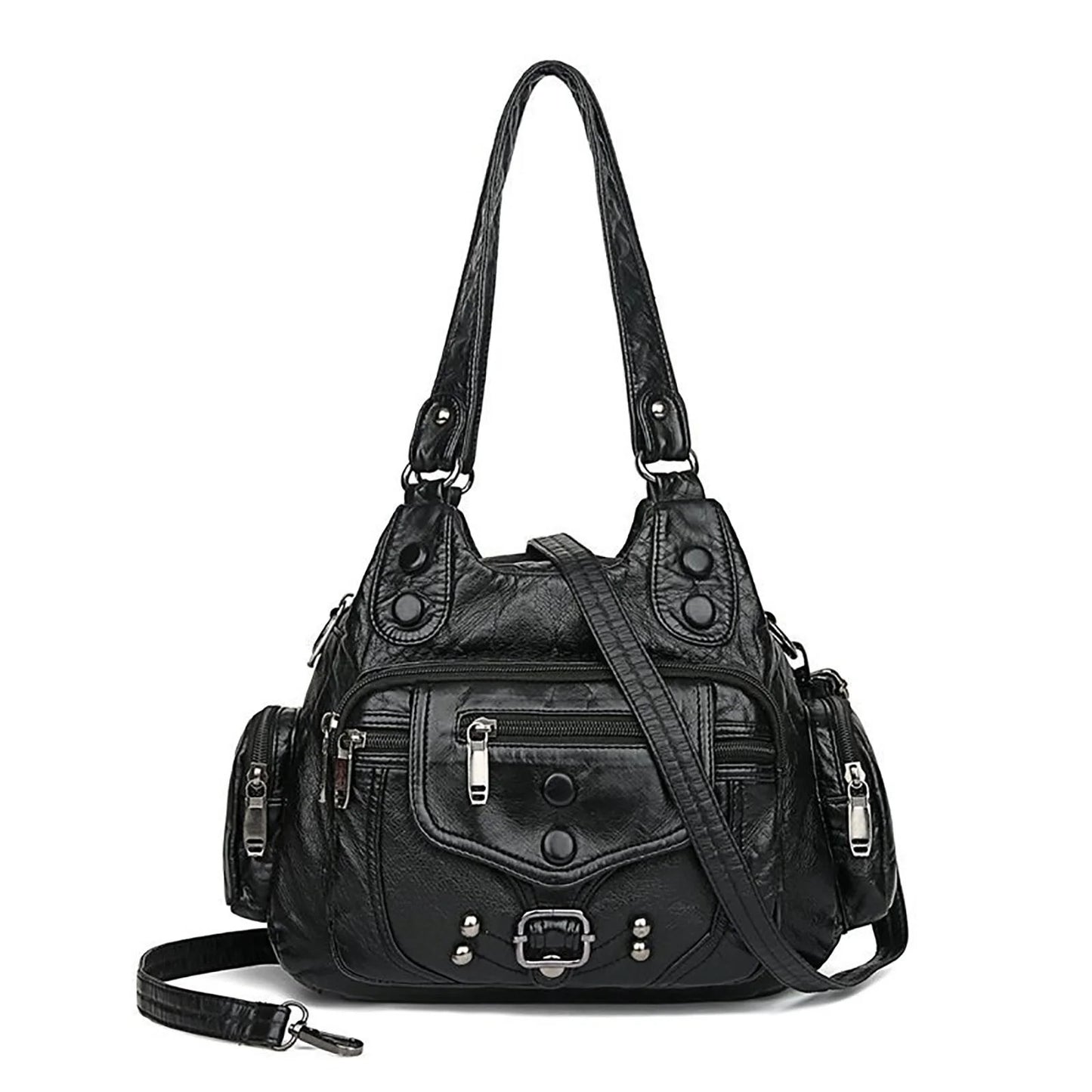 y2k Black Shoulder Bag